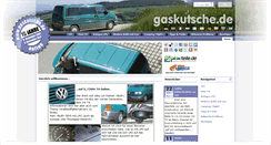 Desktop Screenshot of gaskutsche.de